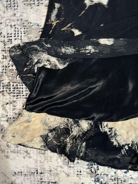 Юбка шифоновая длинная,размер 48-50