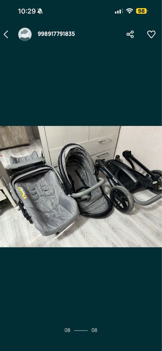 Продаётся коляска 2в1 фирма Kidilo