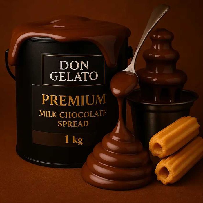 Млечен течен шоколад Don Gelato Premium | 1 кг / 3 кг / 10 кг