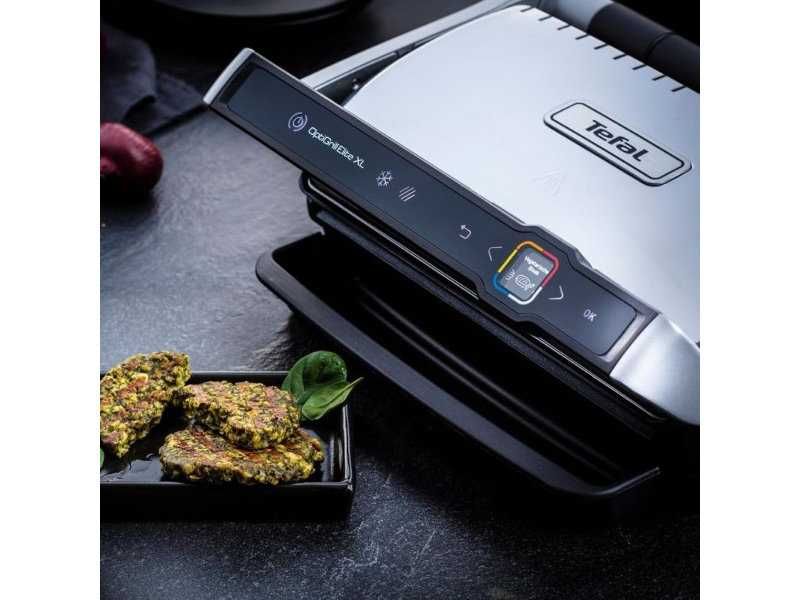 Електрически Контактен Грил Tefal OptiGrill Elite XL GC760D12, 2200W