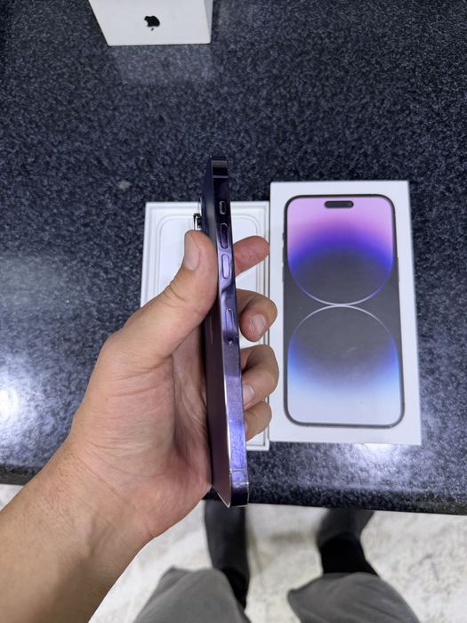 iphone 14 pro max pamit 256g yomkost 80 holati ideal karopka bor