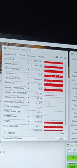 RX 570 4GB holati zor