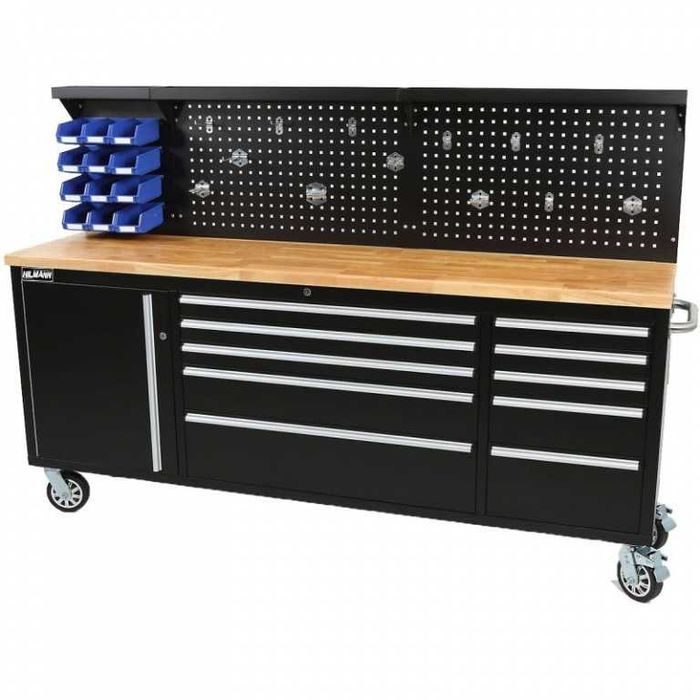 Banc de lucru profesional cu panou Hilmann, cod-HL9005