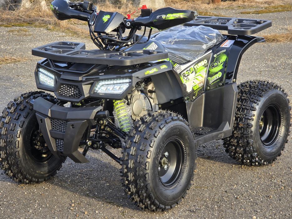 ATV BEMI 125cc Rocco XL RS8 J8'' PRO Nitro Semi-Auto