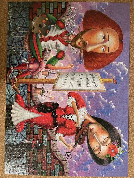 Puzzle Gold Collection Musical portrait 1000 pcs