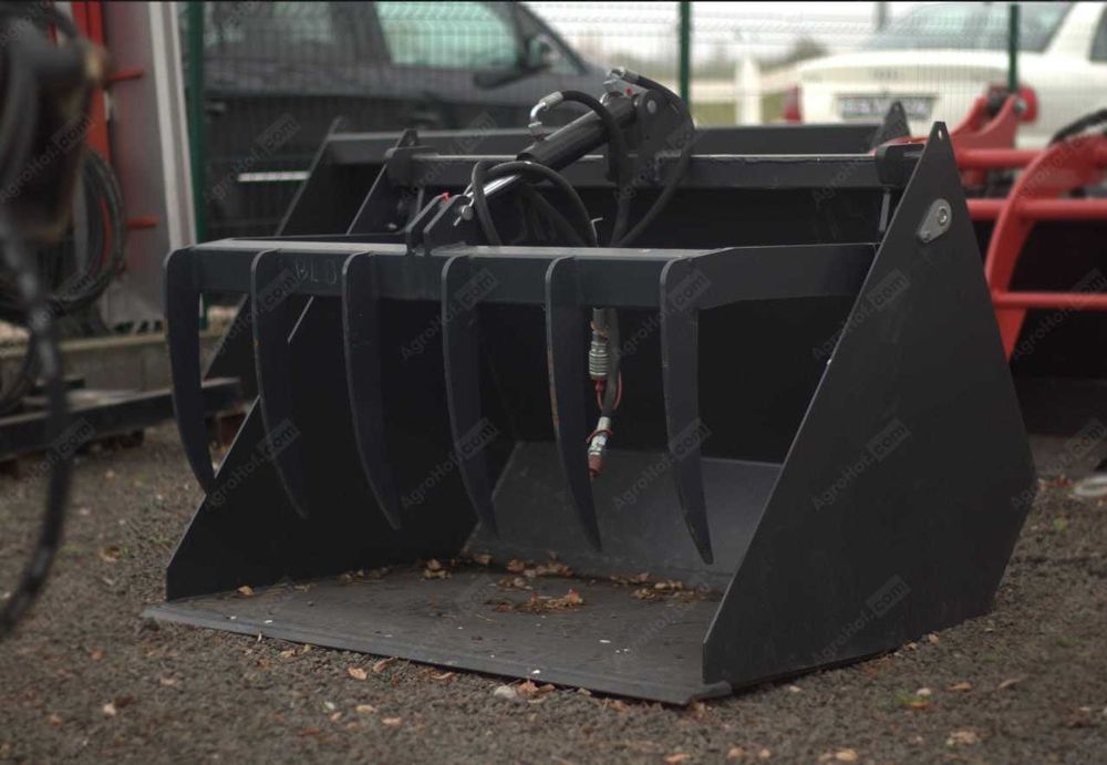 Cupă gunoi, cupa Krokodil 120 cm / Grapple Bucket 1200 (demo)