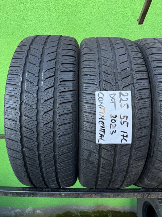 225/55/17C M+S CONTINENTAL VanContactWinter DOT 2023/2024 Profil 7mm