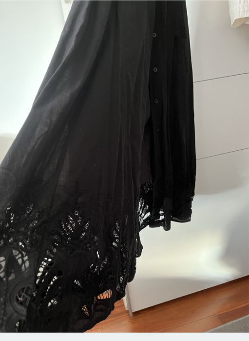 Рокля zara xs с бродерия