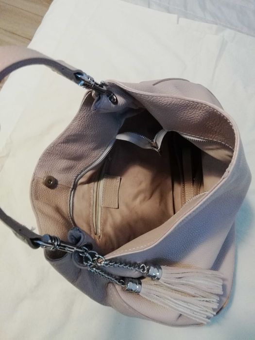 Италианска кожена чанта