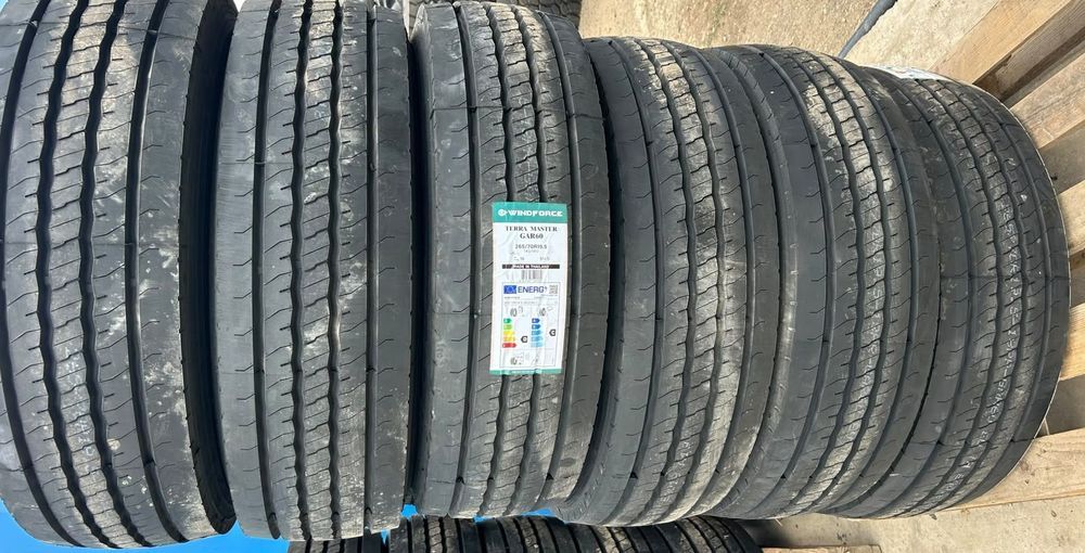 PROMOTIE Anvelope  265/70R19.5 143/141J TERRA MASTER GAR60 (DIR+TRAILER REG) TL THGAR6012 [D/C/72DB/B] MADE IN THAILAND