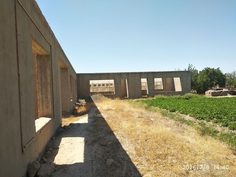 Ekin tekin uchun zoʻr yer 6 xonali bitmagan uyi bilan sotiladi 250 mln