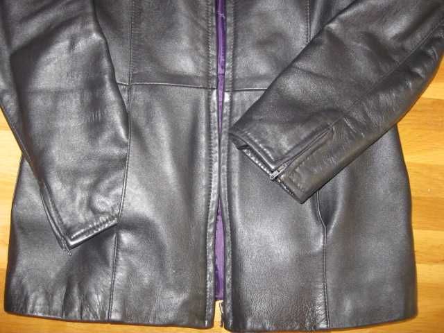 Естествена кожа дамско яке