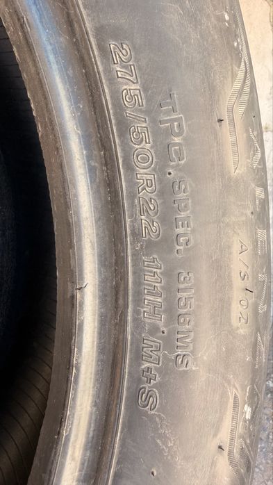 bridgestone  275/50/22