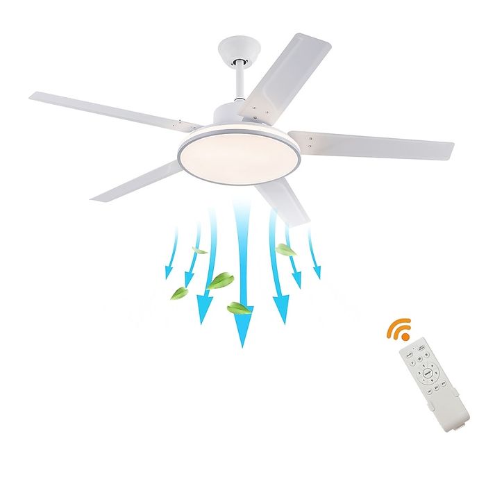 Люстра-вентилятор LED с пультом,
