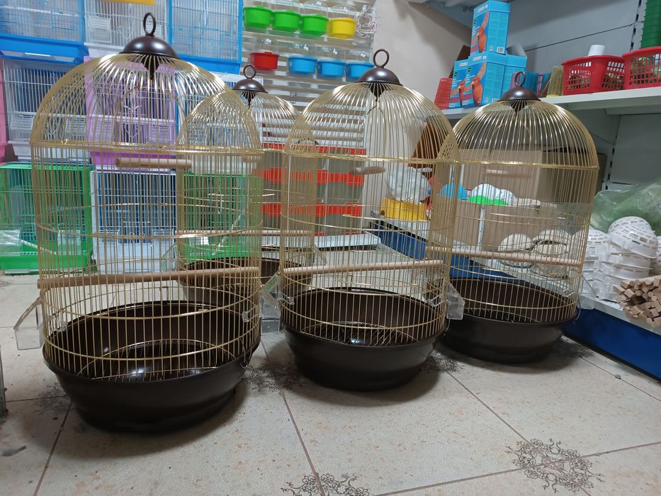 Клетки для птиц овальная