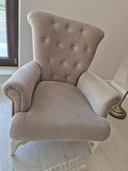 Set Canapele extensibile si fotolii Sehrazat 3+1+1