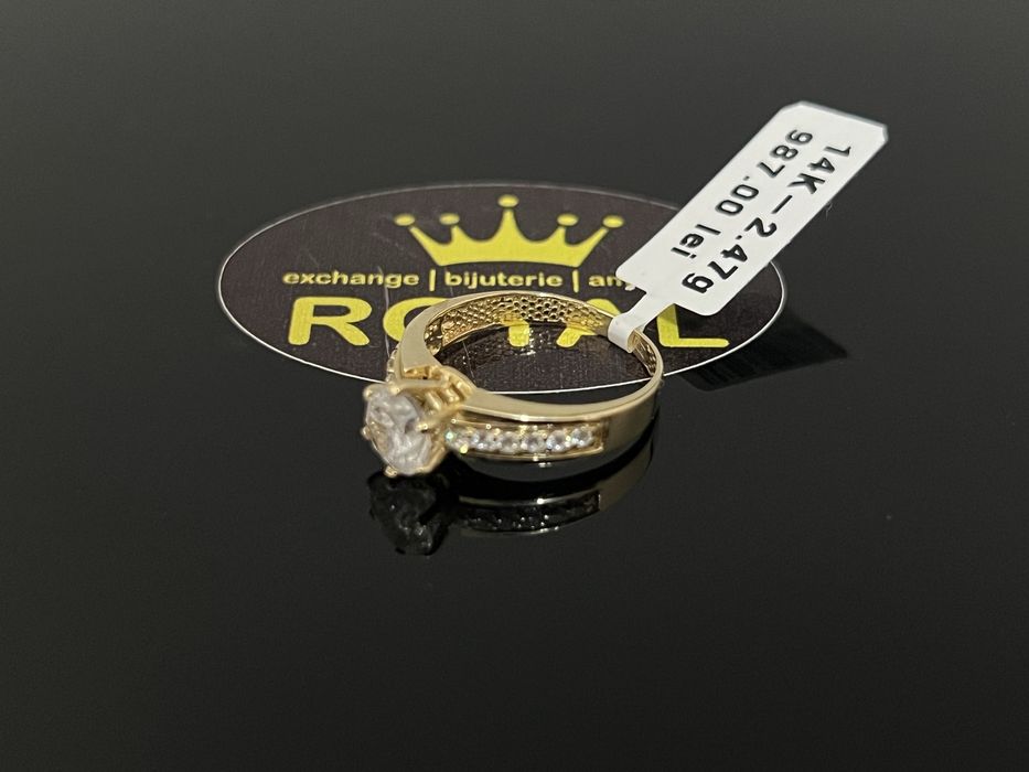 Bijuteria Royal CB: Inel dama aur 14k 2,47gr