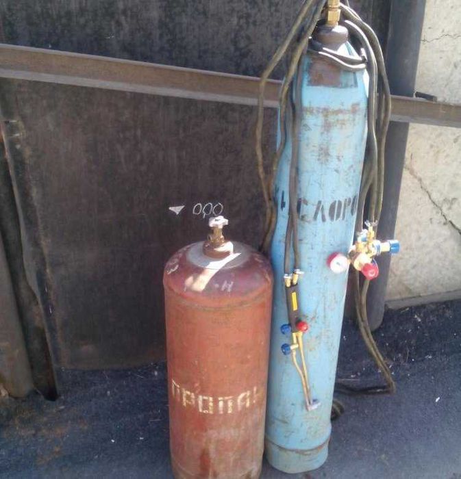 Продам 2 баллона ацетилена