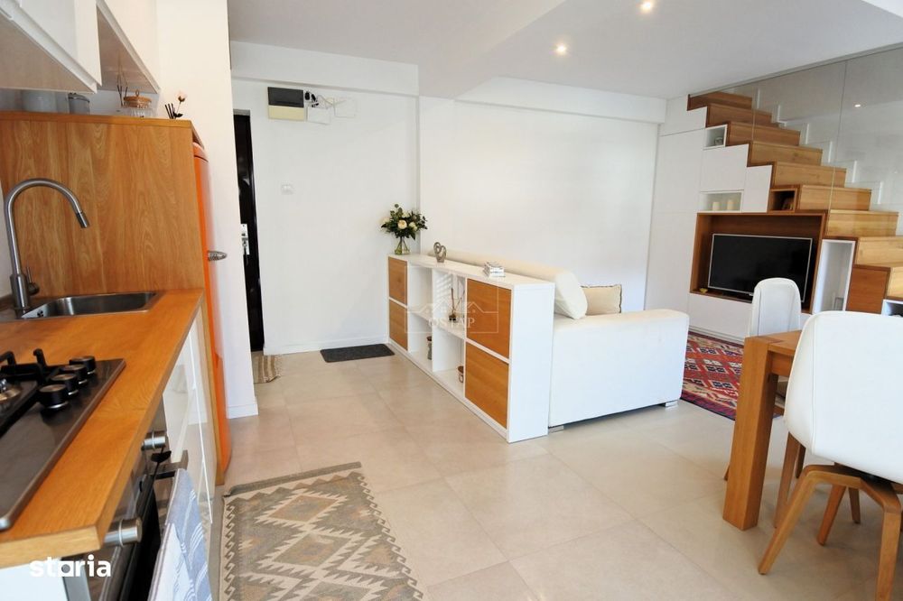 Duplex elegant intr-un bloc tip vila – 90 mp de confort, lumina si i