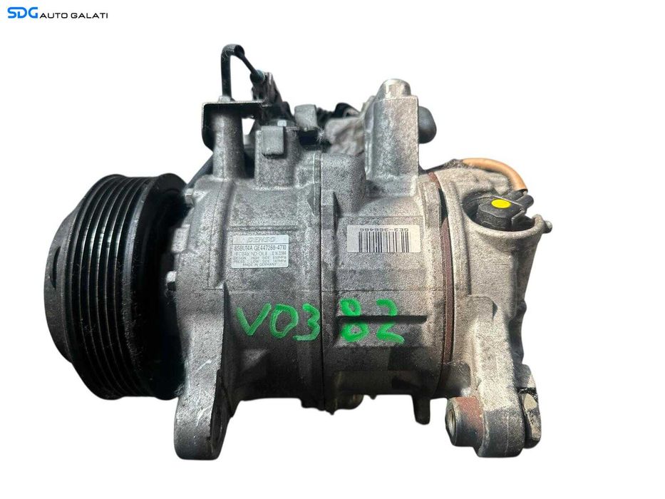 Compresor AC Aer Conditionat Clima BMW Seria 3 E90 E91 E92 E93 2.0 D N47 2004 - 2010 Cod 447260-4710 [V0382]