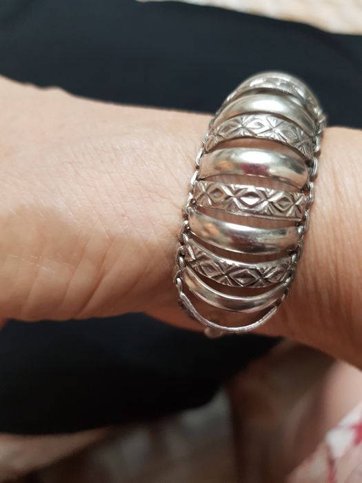 Браслет серебряный