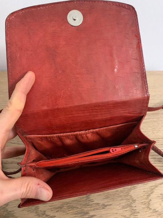 Geanta piele de șarpe autentica