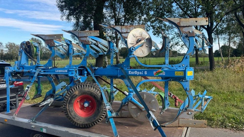 Lemken EurOpal 6 . Belarus, Case, John Deere, Claas Arion tortadi