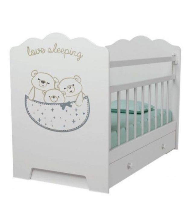 Детский кроват с матрасом