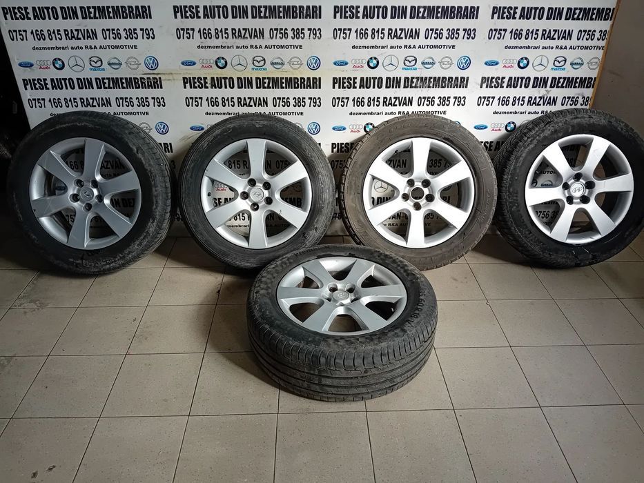 Set 5 Jante Aluminiu Hyundai Santa Fe 2 II 235/60R18 Prezoane 5x114.3
