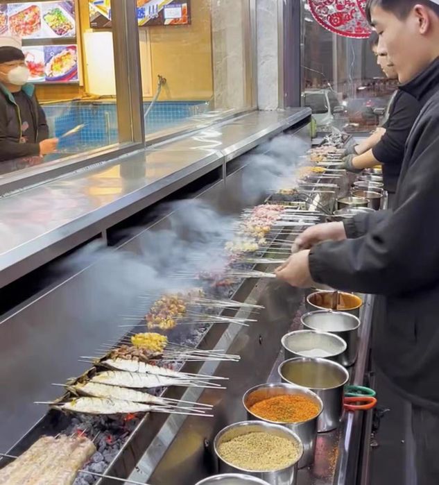 filtr oshxonalar va korxonalar uchun Tutunsiz shashlik aparat ishingiz