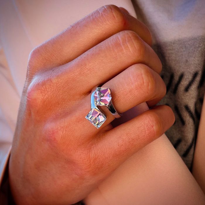 Дамски Пръстен с Кристали Swarovski