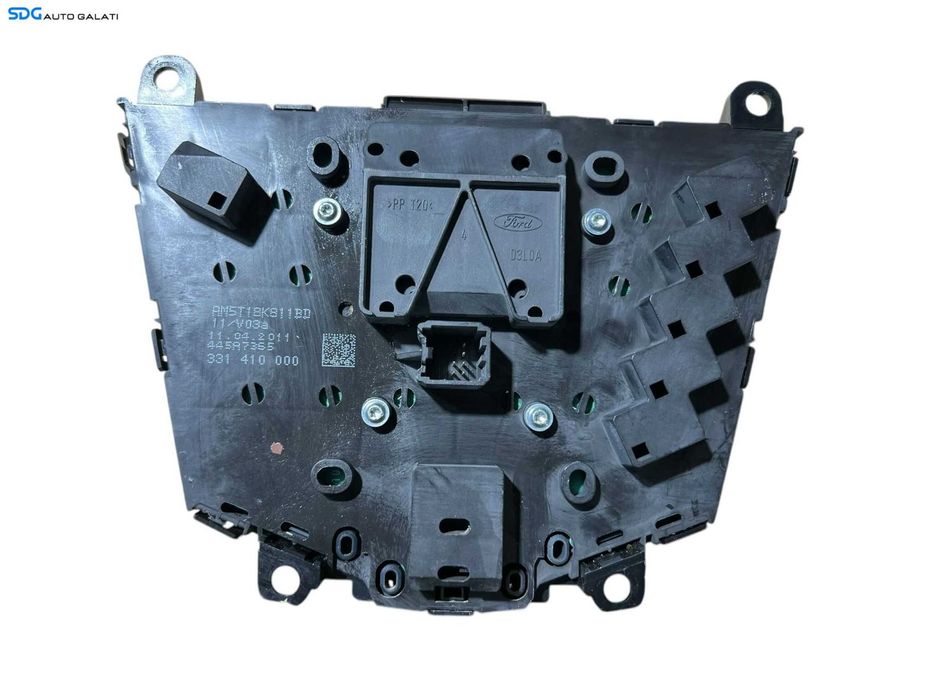Panou Buton Butoane Comanda Control Radio CD Player Navigatie Volum Avarii Inchidere Centralizata Ford Focus 3 2010 - 2015 Cod AM5T-18K811-BD AM5T18K811BD [LR0525]