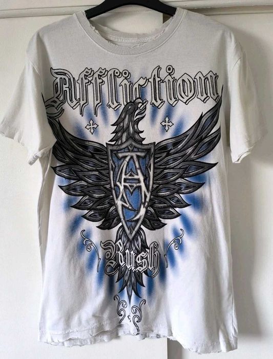 Мъжка тениска Affliction Georges St Pierre Signature Series UFC Small