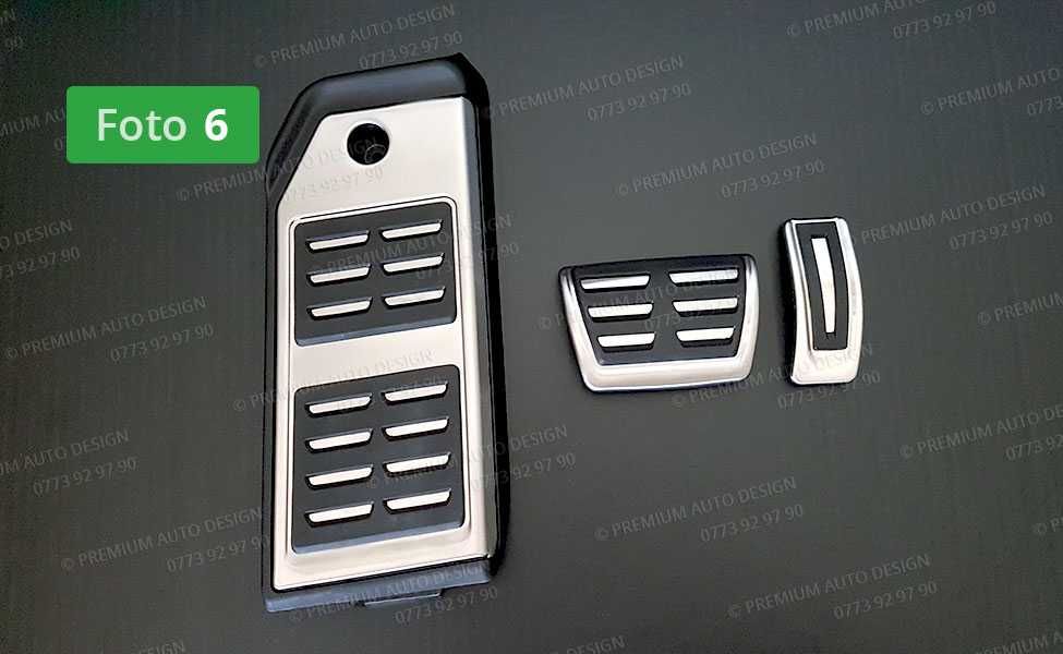 Ornamente INOX pedale - Audi / VW / Skoda / Seat   (diferite modele)
