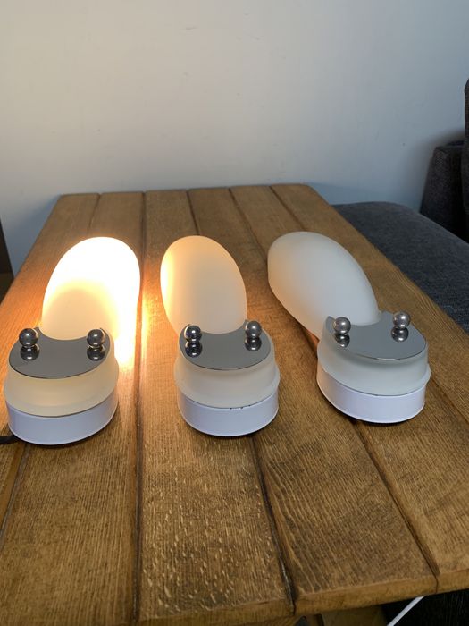 Аплик стъкло и никел