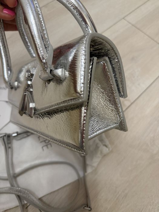 Patrizia Pepe сребриста чанта