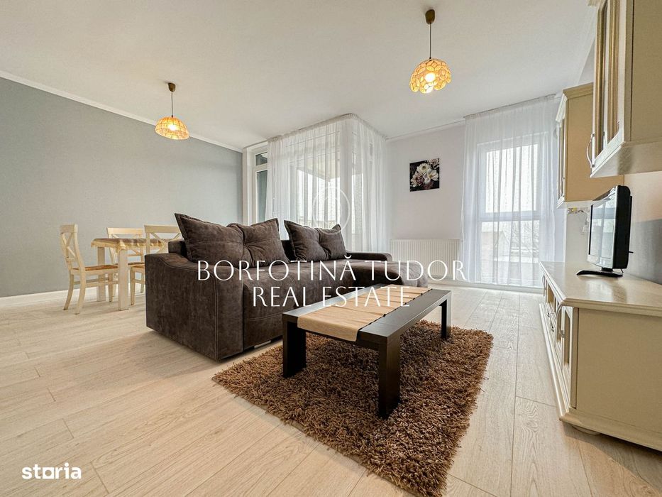 Apartament 2 camere| Semicentral | Bloc nou| Parcare| Prima inchiriere