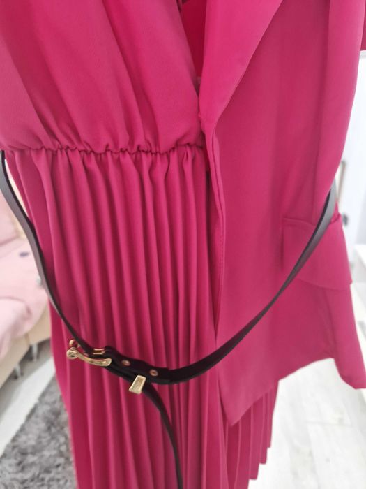 Rochie fucsia stil sacou nou cu eticheta