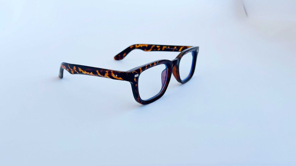 Rame ochelari Moscot Klutz Style - Rama neagra Lentile transparente