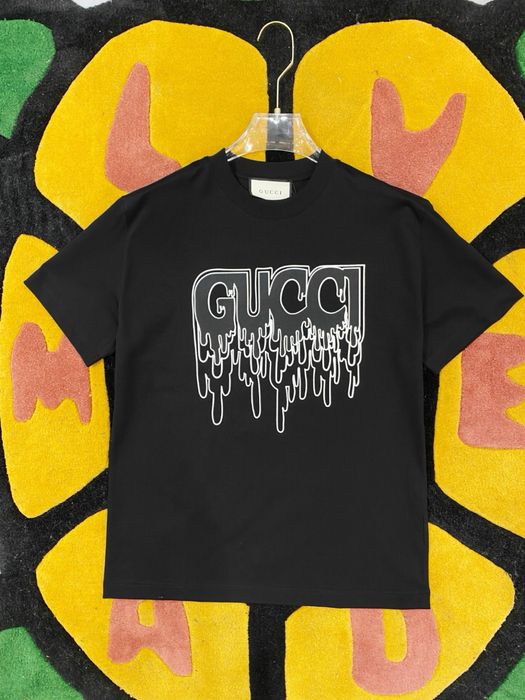 Tricou Gucci Dripp Alb si  Negru !