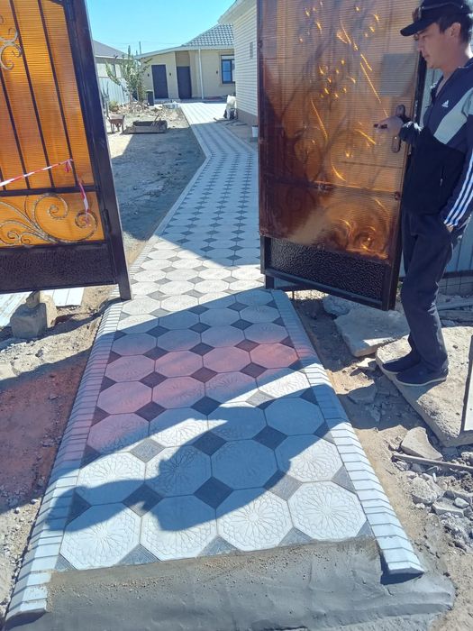 Брусчатка мраморная