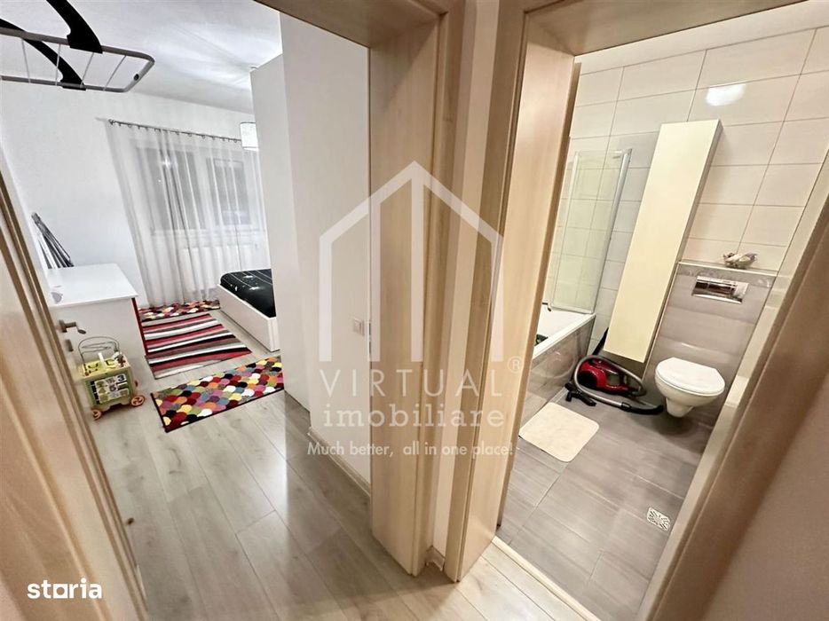 Apartament 2 camere, mobilat modern, etaj 1/4