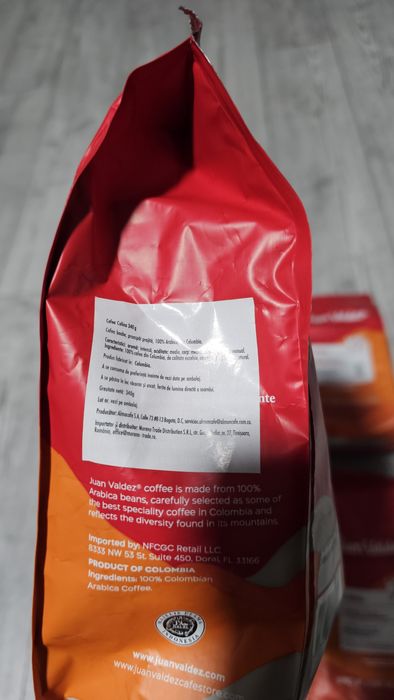 Cafea boabe premium Juan Valdez 4 pachete