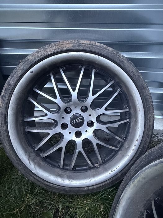 Джанти с гуми 19-ки 5x112 8.5j et35 mercedes/audi/vw