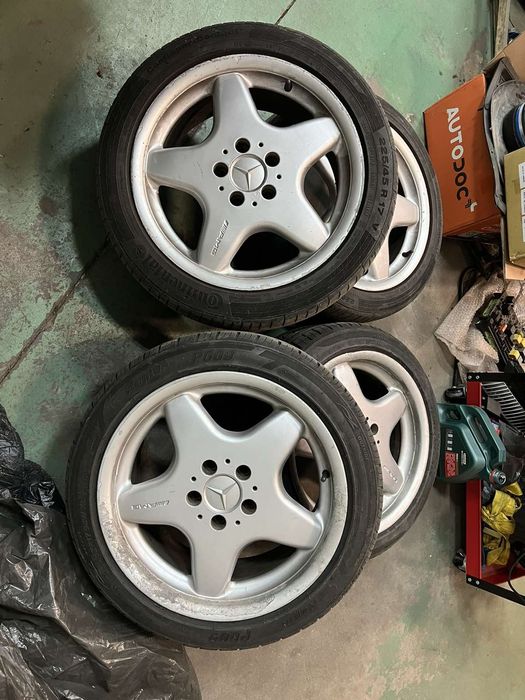 Джанти AMG R 17  с летни гуми