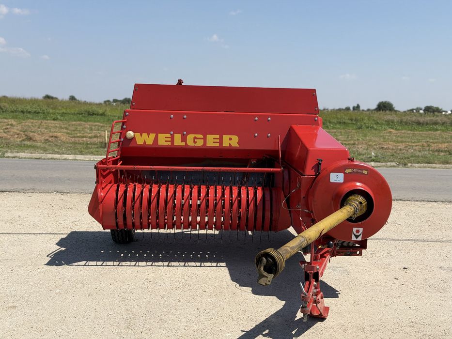 Presa/Balotiera Welger AP 42 Cu Aparat Pe Rulmenti Modelul Nou Impecabila Import Germania Garantie