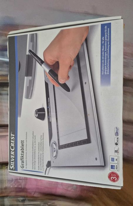 Tableta grafică Silvestru Crest – Pen Pressure 1024 + 26 Macro Keys