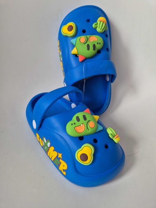 Papuci crocs copii cu jibbitz