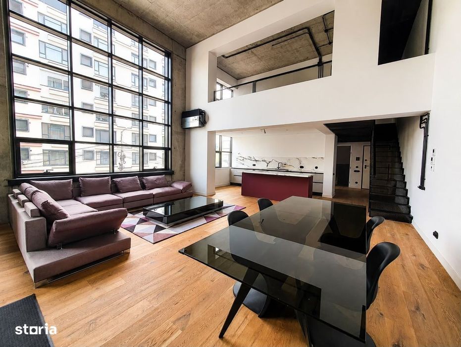 Loft industrial spectaculos I 4 camere I Floreasca I Terasă generoasă