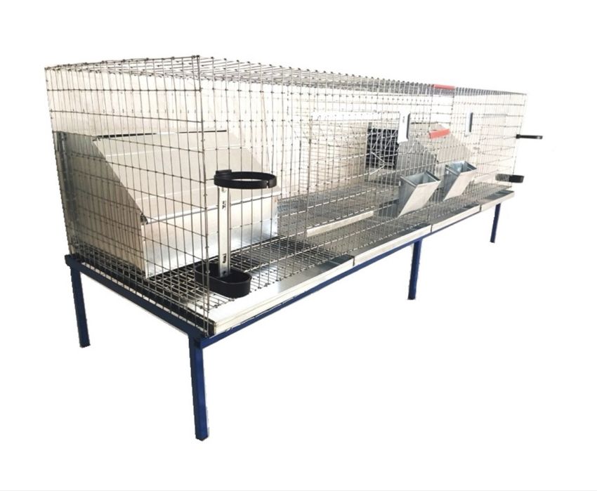 Cuști iepuri reproductie/tineret COMPLETA, dimensiuni diferite ^